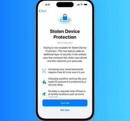 富阳苹果授权维修店分享被盗设备保护功能开启方法