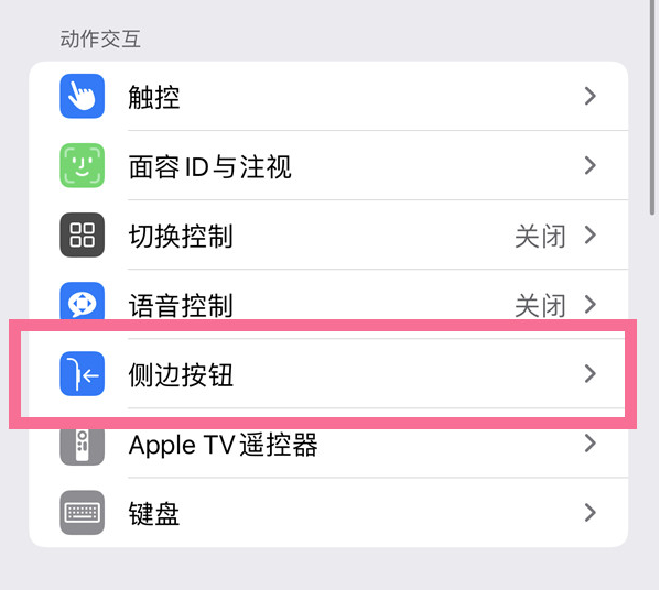 富阳苹果14维修店分享iPhone14 Plus侧键双击下载功能关闭方法 