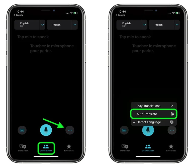 富阳苹果手机维修分享iOS 15 “翻译” App 新改进 
