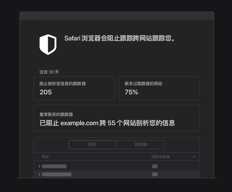 富阳苹果手机维修分享如何在 Safari 浏览器中查看和打开隐私报告 